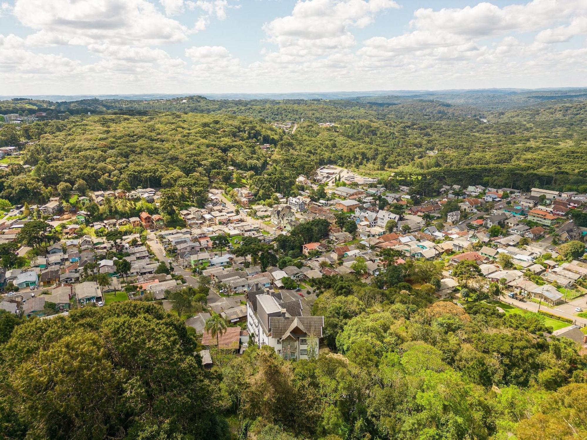 Vista 161 Apto Em Gramado Com Vista Espetacular Esterno foto