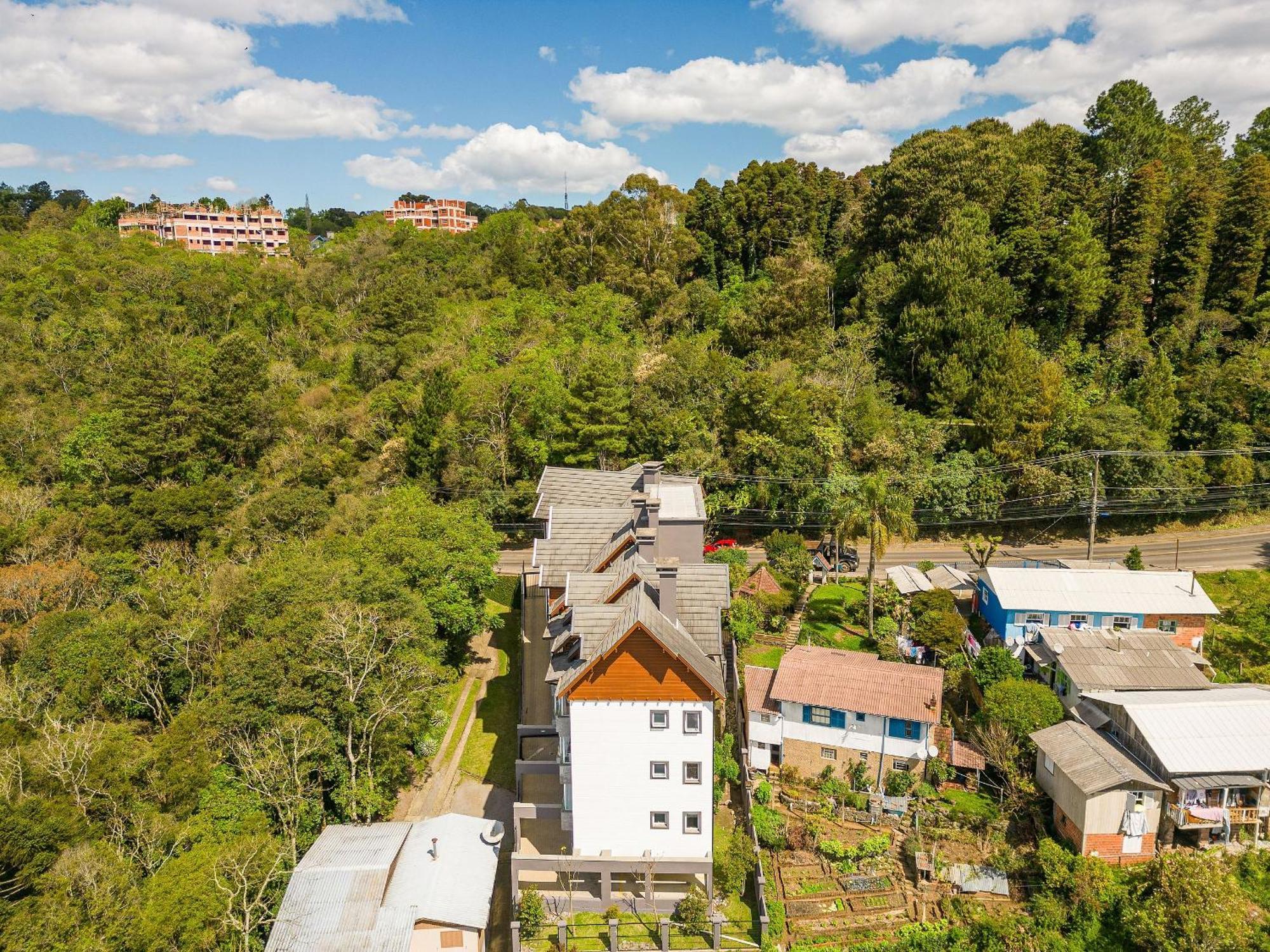 Vista 161 Apto Em Gramado Com Vista Espetacular Esterno foto